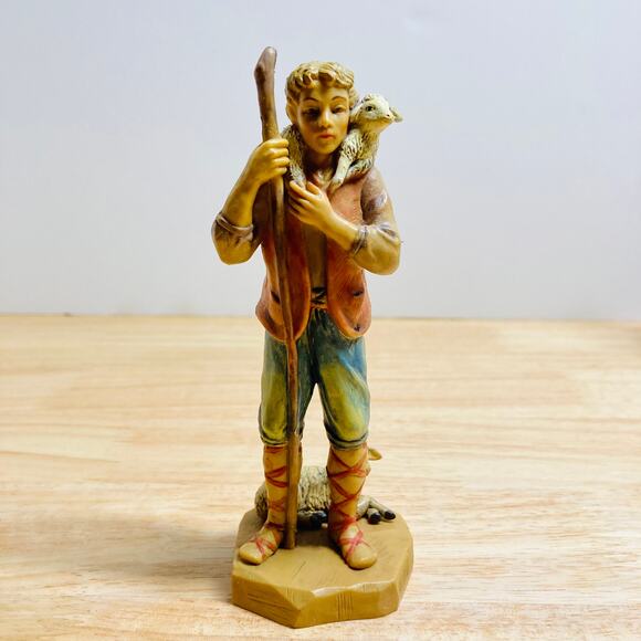 DiGiovanni Heirloom Nativity Collection Joshua Shepard Figure by Autom 1998 - Picture 1 of 5